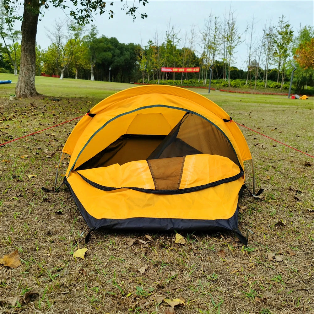 Lightweight Waterproof Single-Person Backpacking Tent – Outdoor Hiking & Camping Shelter